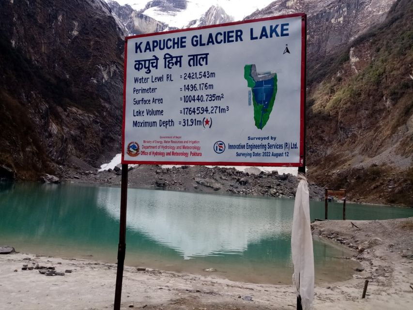 1 Night 2 Days Kapuche Glacier Lake Trek From Pokhara - Good To Know