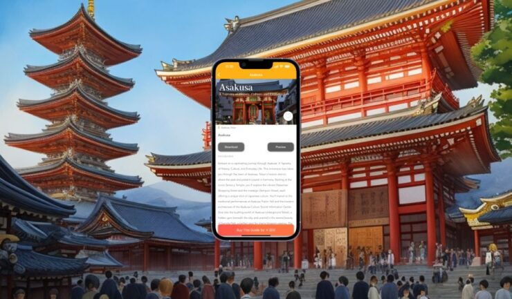 Asakusa(Tokyo): Smartphone Audio Guide Tour - About the Asakusa Smartphone Audio Guide Tour