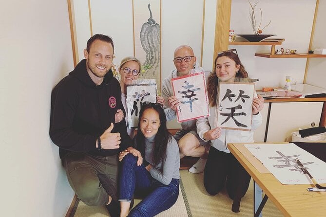 Japanese Calligraphy Class in the Center of Kyoto - Overview of Japanese Calligraphy Class