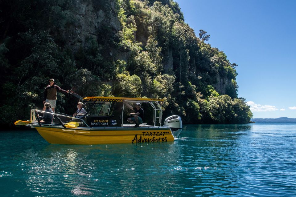 Kinloch: Lake Taupo Catamaran Cruise With Paddleboarding - Activity Details