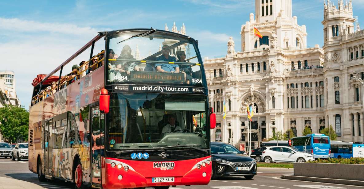 Madrid: 1 or 2 Day Hop-On Hop-Off Sightseeing Bus Tour - Booking and Flexibility