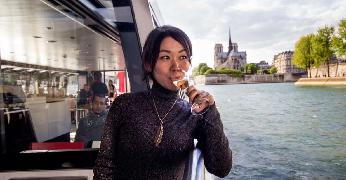 Paris: Evening Seine River Cruise With 3 Champagne Tastings - Activity Details and Experience