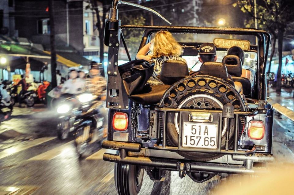Saigon by Night: Private City Tour by Jeep and Skybar Drink - Activity Details