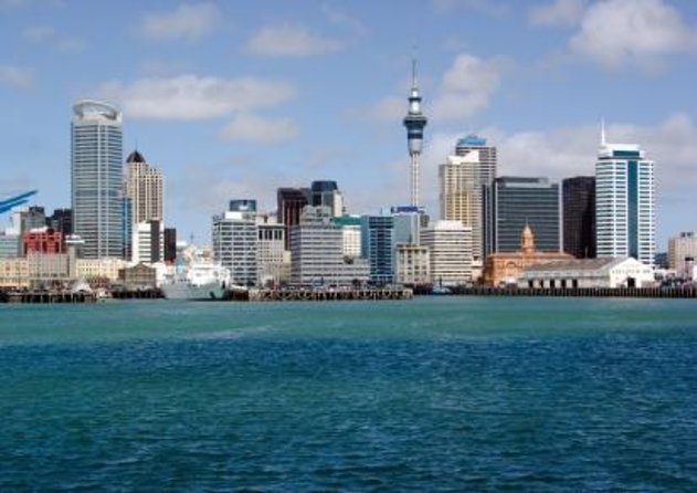 Americas Cup Sailing on Aucklands Waitemata Harbour