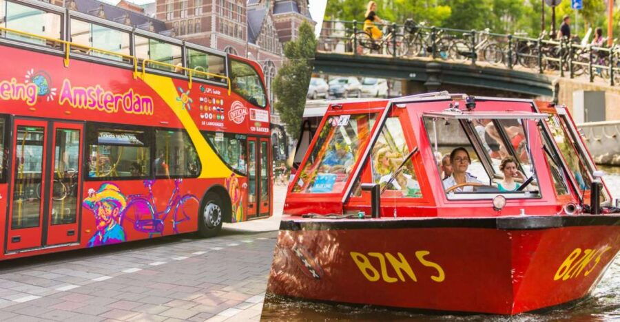 Amsterdam: Hop-On Hop-Off Bus and Boat Options - Good To Know