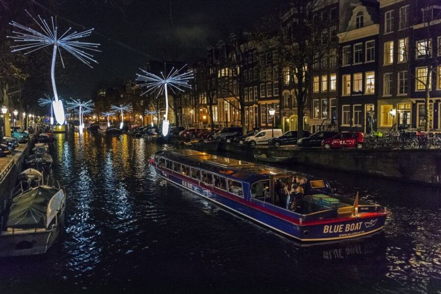 Amsterdam: Light Festival Open Boat Cruise - Good To Know