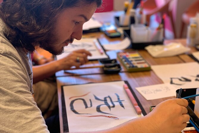 Art Calligraphy – Write Your Aspirations for  With Colours