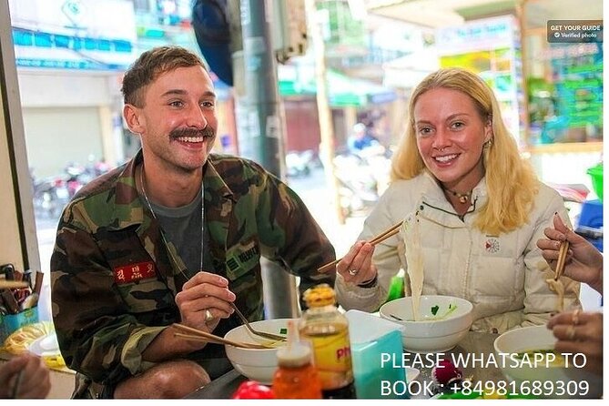 AUTHENTIC Hanoi Street Foodie Tour - WALKING