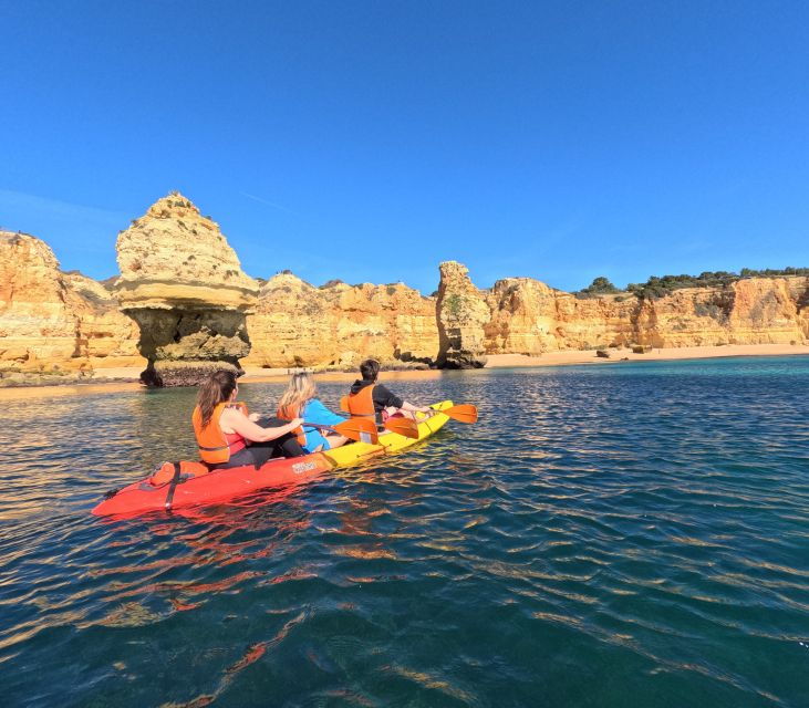 Benagil: Caves, Beaches, and Secret Spots Guided Kayak Tour