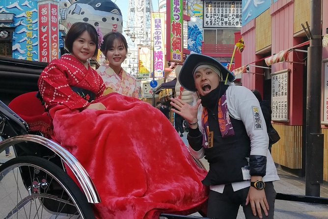 Exiting Rickshaw Ride and Kimono Experience