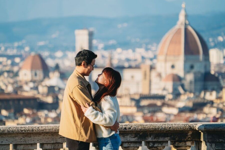 Florence: Private Photoshoot at Piazzale Michelangelo - Good To Know
