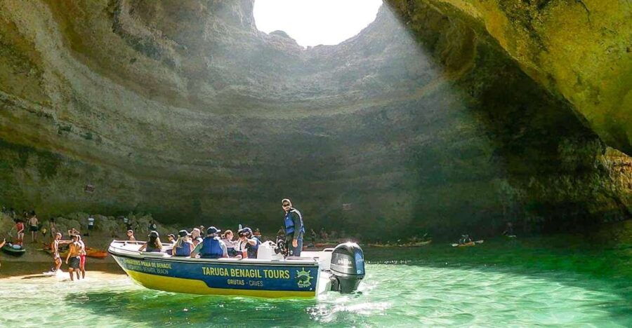 From Benagil: Coast Boat Tour With Benagil Cave