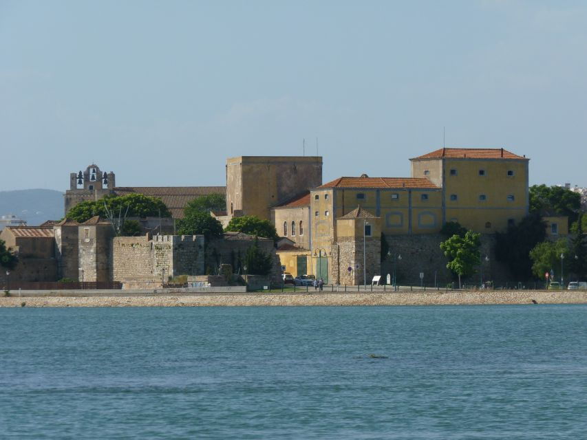 From Faro: 4 Stops, 3 Islands in Ria Formosa Catamaran Tour