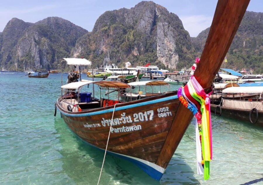 From Phi Phi: Full-Day Sunset Long Tail Boat Tour