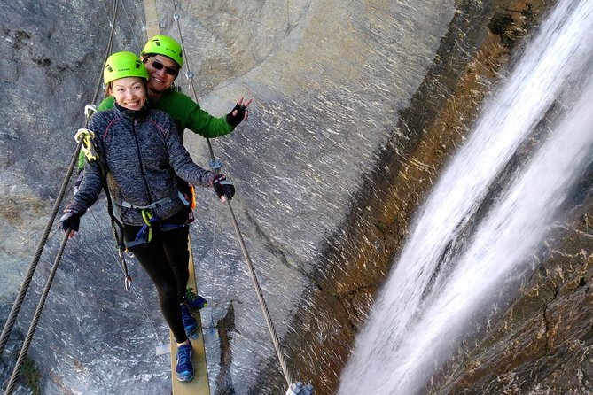 Half-Day Level 2 Waterfall Climbing From Wanaka