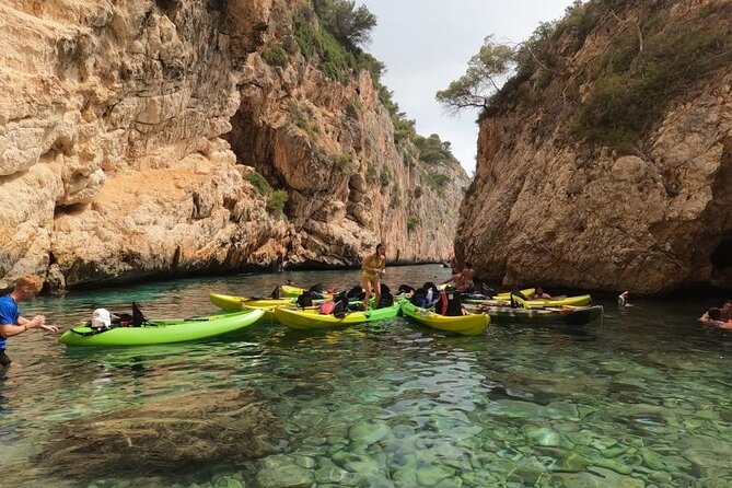 Kayak Excursion in Jávea, Cala Granadella (Snorkeling) Caló, Llop Marí, Ambolo - Good To Know