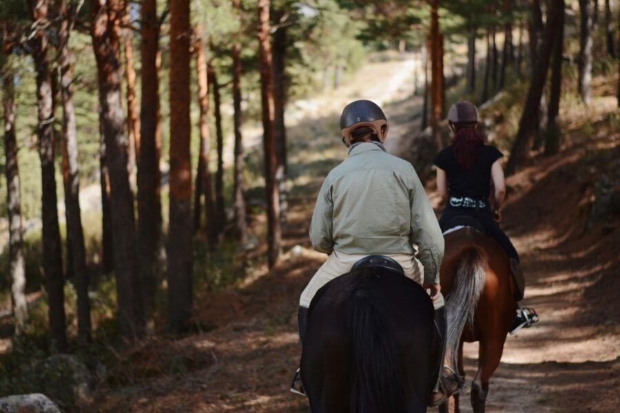 Madrid: Horse Riding in Sierra Del Guadarrama National Park