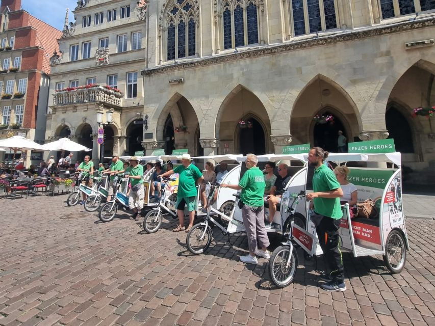 Münster: Private Guided Rickshaw City Tour - Good To Know