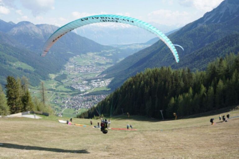 Neustift Im Stubaital: High-Altitude Paragliding Flight