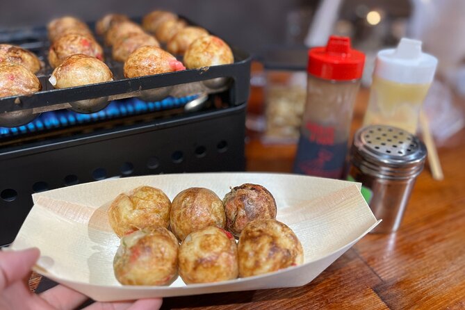 Osaka SAKE Tasting With Takoyaki DIY