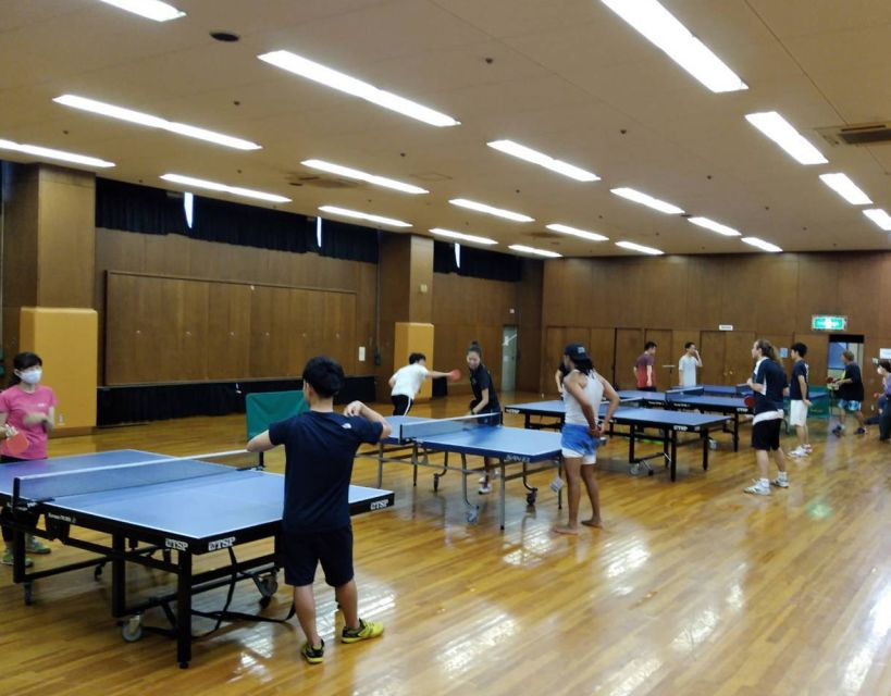 Osaka: Table Tennis Experience With Local Players - Good To Know