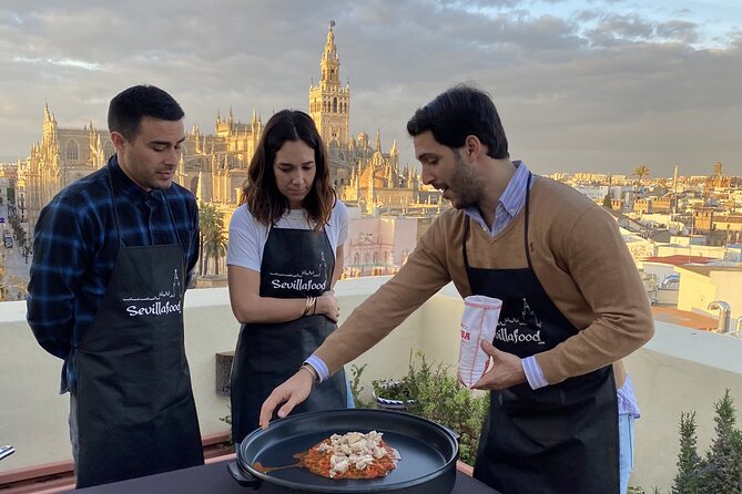 Paella Cooking Class on Rooftop With Sevilles Cathedral View - Good To Know