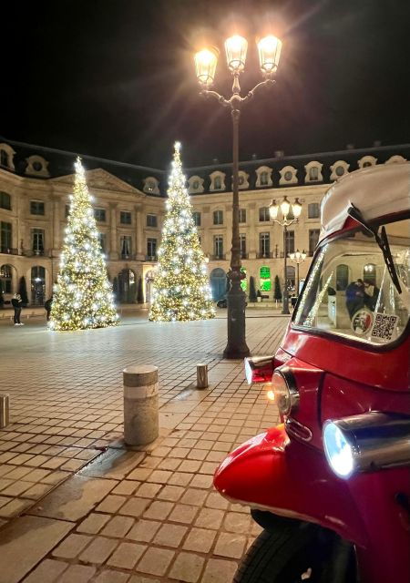Paris: Christmas Lights Tuk Tuk Tour - Good To Know