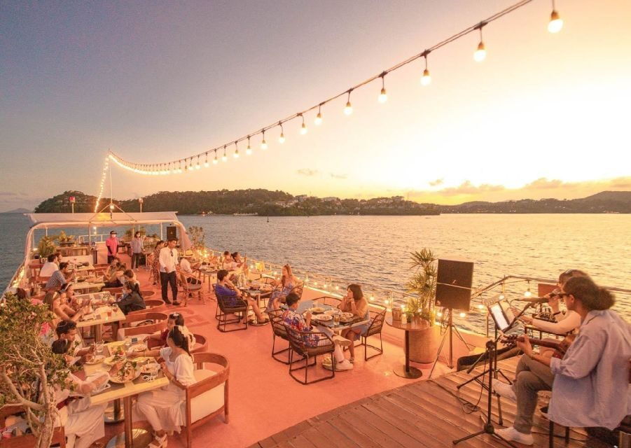 Phuket Ko Sire: Cruise With Live Music and 4-Course Dinner