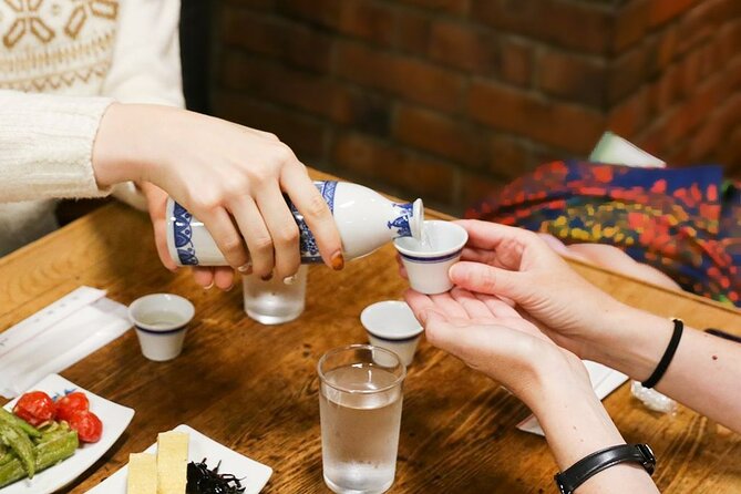 Private All You Can Drink Sake Nagoya Nightlife Tour