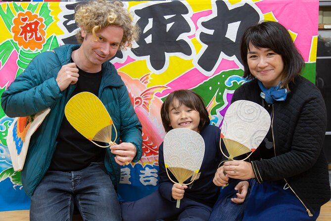 Private Marugame Uchiwa Fan Workshop Using Paper or Fabric