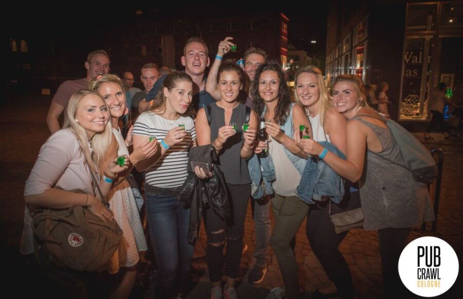 Pub Crawl Cologne Including Admission Fee for Bars and Shots