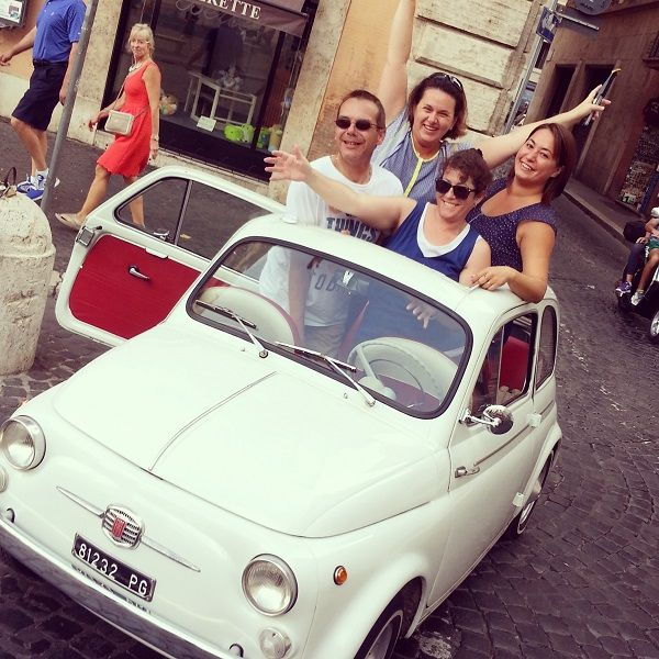 Rome Driving Tour By Vintage Fiat 500 - Good To Know