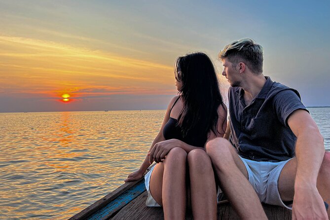 Tonle Sap Joined in Tour Sunset Cruise From Siem Reap