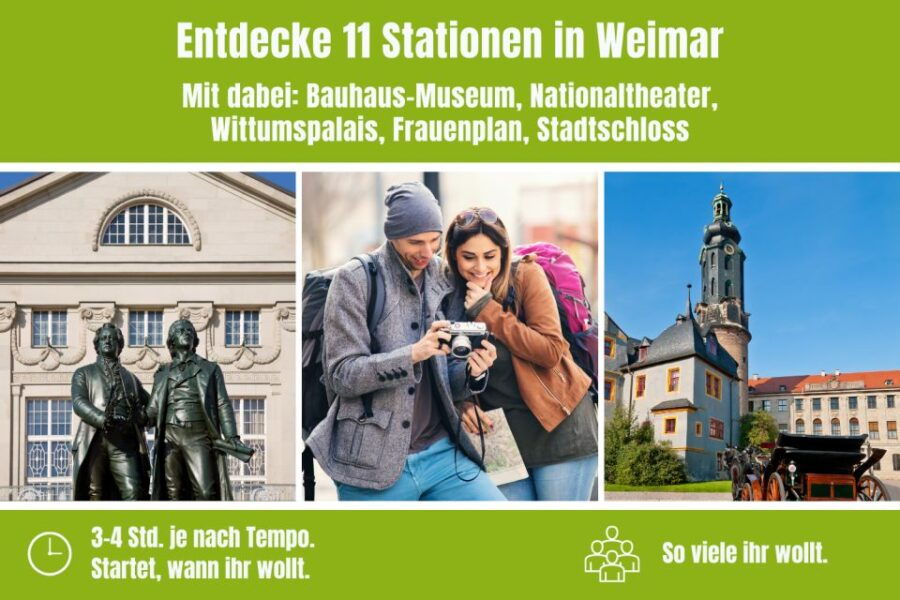 Weimar: Scavenger Hunt Self-Guided Walking Tour - Good To Know