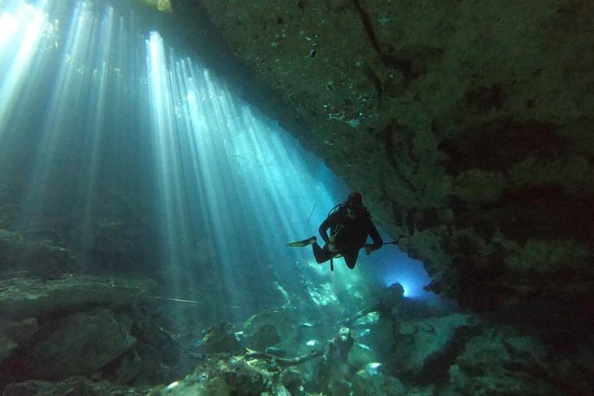1 Day of Diving in Cenotes Price for 2 Divers