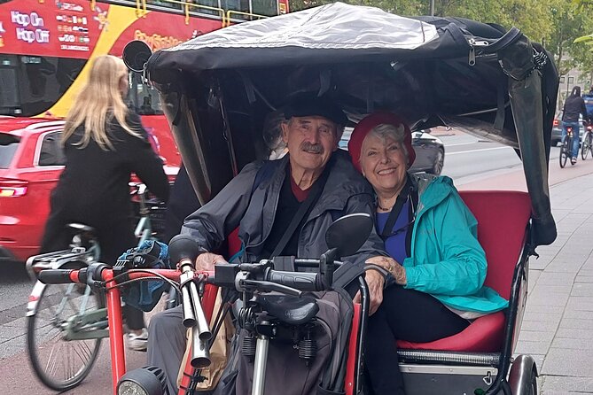 1 Hour Private Amsterdam Rickshaw Tour