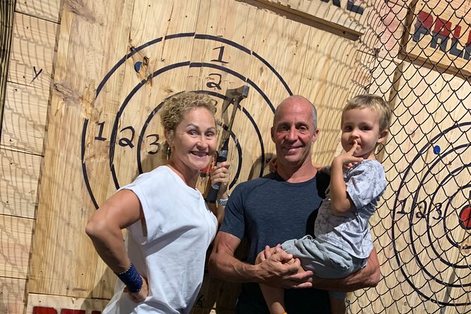 1-Hour Axe Throwing Escape Room - Menu and Refreshments