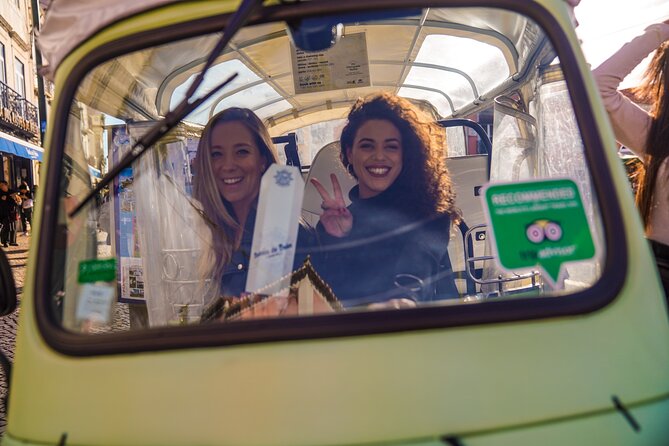 1 Hour Tuk Tuk Lisbon Private Guided Tour via Tuk Tuk - Inclusions