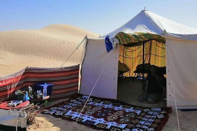2 Days Tour to Douz & Ksar Ghilan Oasis. and an Overnight in the Sahara Under Bedouin Tent .. Dinner - Tour Itinerary