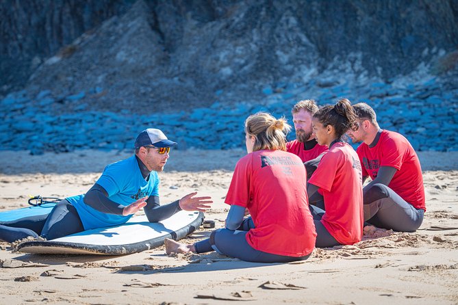 2 Hour Surf Lesson at the Beautiful Algarvian West Coast - Meeting and Pickup
