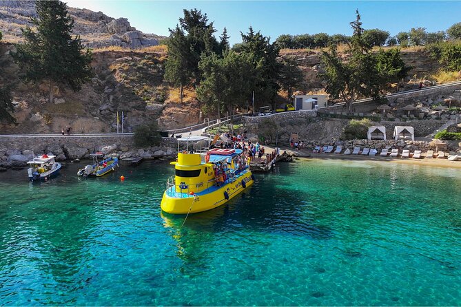 3-hour Guided Submarine Tour in Saint Pauls Bay, Lindos and Navarone Bay - Pricing and Booking
