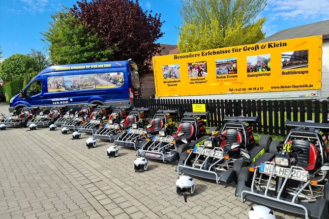 3h Port Birthday Hamburg  Street Kart Tour Kart Tour - Tour Details