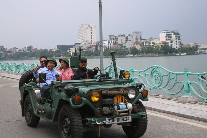 4 Hours and 30 Minutes Historical Hanoi Army Jeep Tour - Tour Highlights