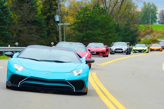 6 Hour Exotic Car Tour Driving 6 Super Cars Lunch - Tour Details
