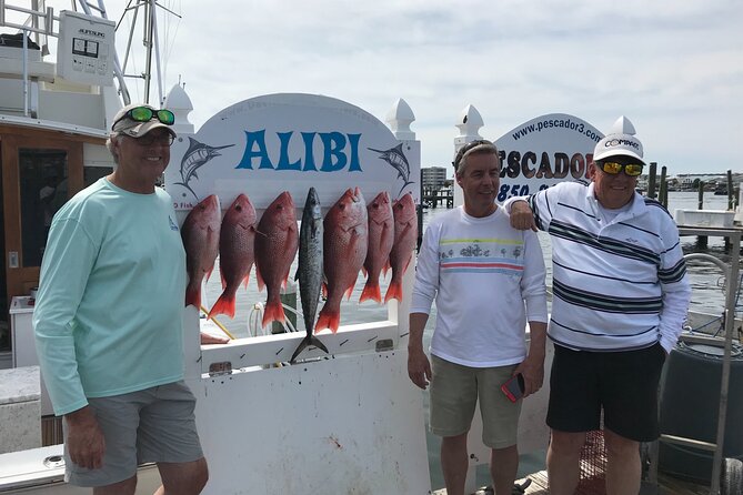 6 Hour Family Fun Fishing Charter on a 42' Sportfish ,Alibi - Booking Details