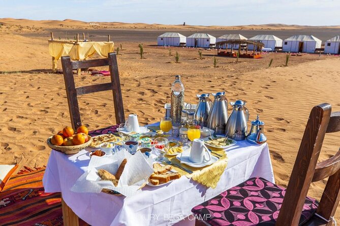 7 Days Luxury Desert Tour From Casablanca to Marrakech via Fez -Camel Trekking - Accommodations and Meals