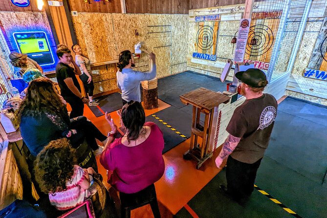 90 Minute Axe Throwing Guided Experience in Clearwater at Hatchet Hangout - Overview and Booking Information
