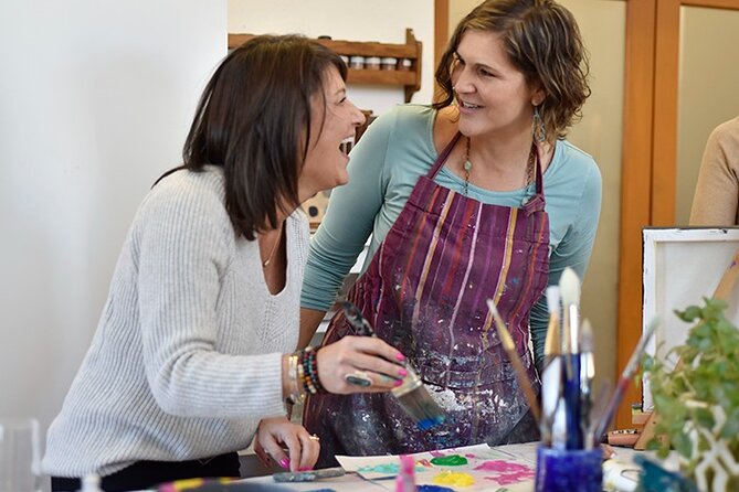 Abstract Painting Class - Provided Materials for the Class