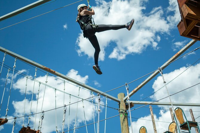 Activity to Open Air Adventure Park. - Aerial Climbing Challenge