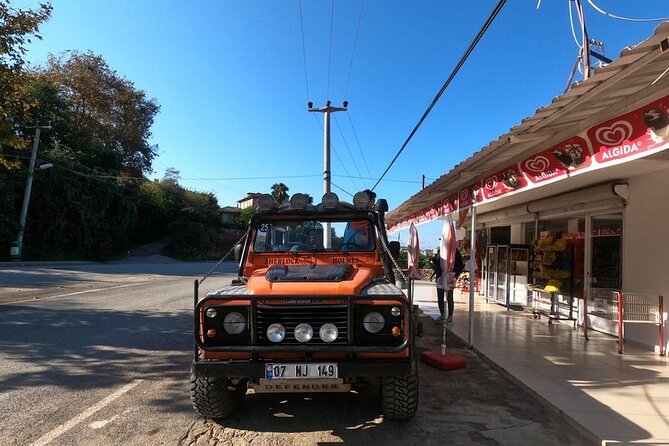 Alanya Jeep Safari Tour to Sapadere Canyon W/ Lunch - Product Code and Price